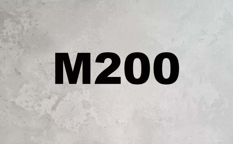 Тощий бетон м200